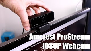 Amcrest ProStream AWC2198 USB webcam review and video comparison