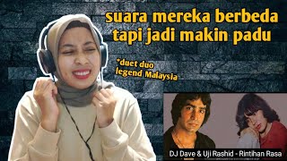 DJ Dave & Uji Rashid - Rintihan Rasa | 🇮🇩 REACTION