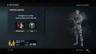 Call Of Duty Ghosts 6th Prestige Combat Record / Class Check! After Patch!