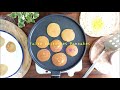 【on the morning of summer heat 】without flour mini banana pancakes and a banana energy smoothie