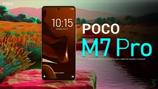 Poco M7 Pro 5G IS HERE With 120HZ Screen and 50MP Camera! Price Features,Poco m7 pro