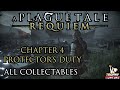 A Plague Tale: Requiem - Chapter 4 - All Collectibles (Chests, Herbarium, Souvenirs, Knives, Tools)