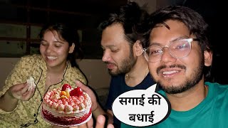 गुड़गाँव में मनाई Ring Anniversary 😍 Banjara Market Shopping | Suyash Aswal