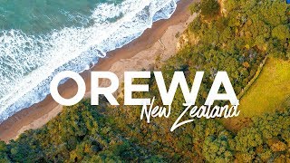 Orewa - New Zealand (Aerial in 4K)