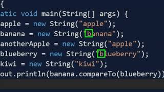 Lesson 4-7: Comparing Strings (Introductory Java Programming for AP Computer Science A)