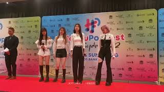 220813 Hallyupopfest Sydney - Everglow (red carpet)