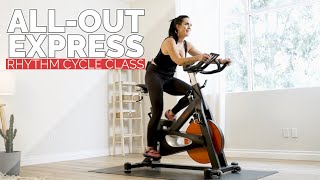 15 Minute All Out Express Rhythm Cycling Class