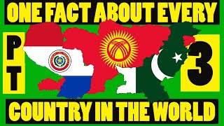One Fact About Every Country in the World - Part 3 (K-P)