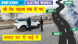 Tata Nexon EV taken to Leh Ladakh, Spiti Valley, Goa, Shimla | How to plan your trip on EV