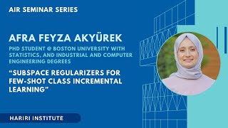 AIR Weekly Seminar Series: Afra Feyza Akyürek, PhD Student, Boston University