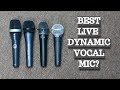 BLIND DYNAMIC MICROPHONE SHOOTOUT: Shure SM58 vs AKG D5 vs Sennheiser e835 vs Blue Encore 100i