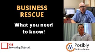 Business rescue - all you need to know! (SA 2020)