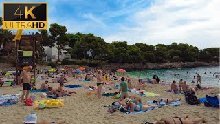 🇪🇸 Spain-Mallorca, Cala Gran - [4K] 60fps Beach Walking Tour