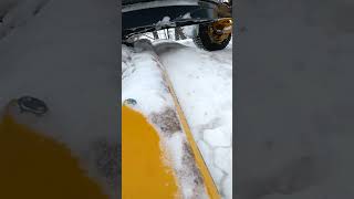 Oddly Satisfying Snow Removal | John Deere Motor Grader