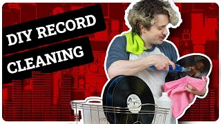How To Clean Your Records On The Cheap | A DIY Approach
