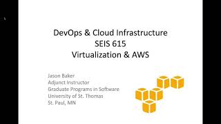 Week 3 Introduction: Virtualization & AWS - DevOps & Cloud Infrastructure