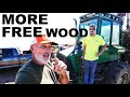 FREE FIREWOOD... WHITE OAK LOGS FROM LOGGER JASON!