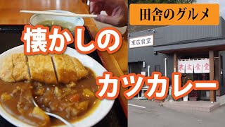 田舎のグルメ！岩手県大槌町「末広食堂」のカツカレー