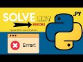 “Fix Any Python Error in Seconds! | Learn to Debug Python Code Like a Pro 🔥”