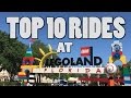 Top Ten Rides at Legoland Florida