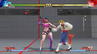 SFV poison VT1 tech スト5 ポイズン vトリガー1テク