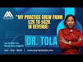 How Ace Med Assist Took Dr. Tola’s Practice from $2K to $62K in Revenue