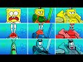 ¡TODOS los Amigos de Bob Esponja convertidos en TITAN ROBOTS!