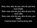 The Chainsmokers feat. 5 Seconds of Summer - Who do you love LYRICS