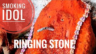 Gupteshwar Mahadev Cave - smoking kaal bhairav idol and ringing stone