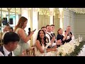 norlie and rory wedding speeches