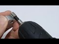 Wire thread insert install tool by electic drill repair bushing restore damaged thread