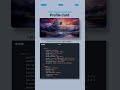 Glassmorphism Profile Card with CSS ❄️ | mzcode01 #profilecard #cssprojects #css #shorts #hindi