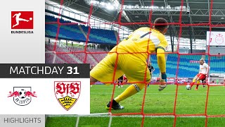 RB Leipzig - VfB Stuttgart | 2-0 | Highlights | Matchday 31 – Bundesliga 2020/21