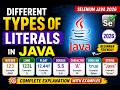 171. Different types of Literals in Java (Selenium Java 2026)