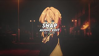 snap (sped up) - rosa linn [edit audio] 🎧