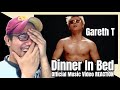 Gareth.T - Dinner In Bed - Official Music Video REACTION