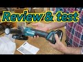 Makita Cordless 125mm Angle Grinder Unboxing & Review PLUS Test run! LXT 18V Brushless DGA504