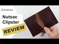 Nutsac Clipster wallet review // capable capacity with rough spots