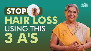 3 Quick Ways to Stop Hair Loss and Keep  Your Hair Healthy | Hair Fall Treatment