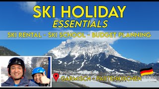 Ski holiday in Germany | Ski and travel budget | Garmisch-Partenkirchen, Bavaria | Vlog