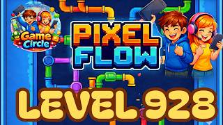 Pixel flow© - Level 928 - solution - walkthrough