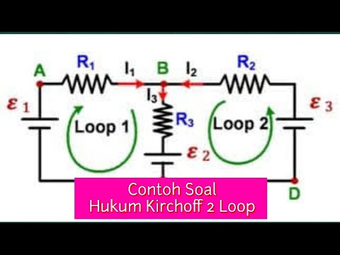 Hukum 2 Kirchoff 2 Loop - YouTube