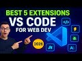 Best 5 VS Code Extensions for Web Dev (2026)