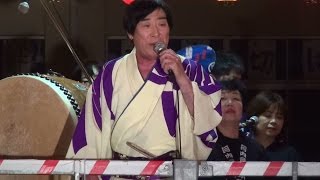 河内音頭　鉄砲 光丸　堀江盆踊り 楽日　2014.08.19