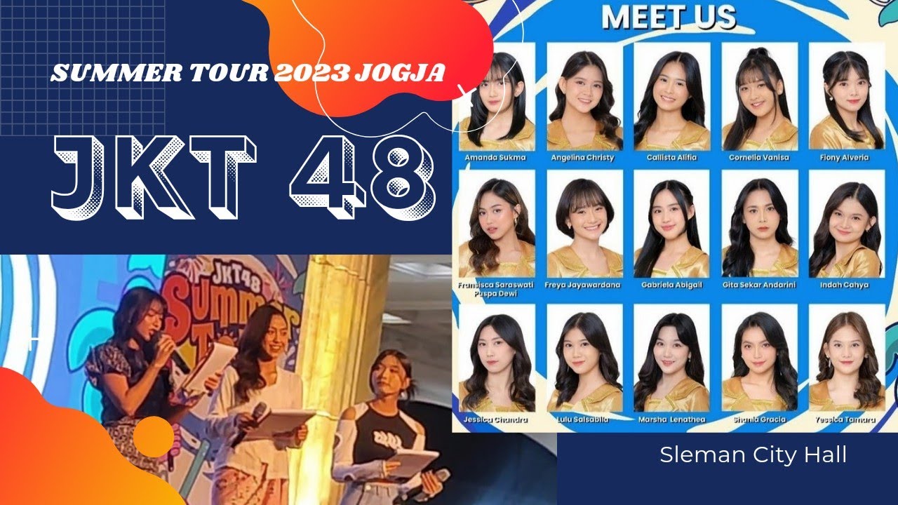 Opening JKT48 Summer Tour 2023 Di Jogja - YouTube