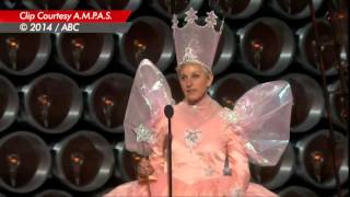 Ellen DeGeneres' Glinda The Good Witch Costume Brings On The Laughs