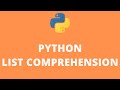 python list comprehension