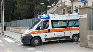 [PARTENZA] Ambulanza Croce d'Oro Quartu-Flumini in emergenza|Italian ambulance responding code 2