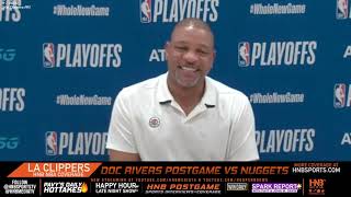 Doc Rivers Postgame Clippers vs Nuggets Game 3 9.7.20