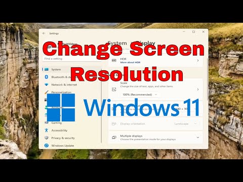 How to Check and Change Screen Resolution in Windows 11 [Solution]